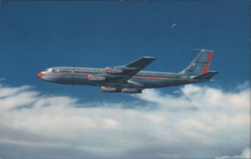 American Airlines 707 Jet Flagship - First with Jets U.S.A.