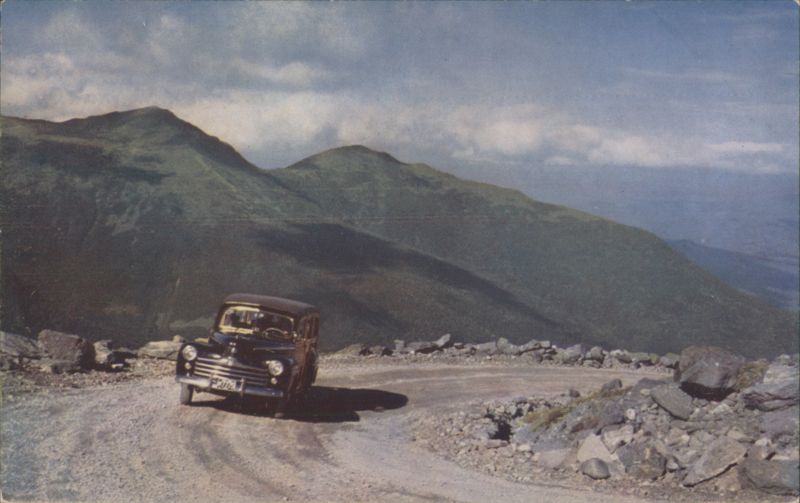 Mt. Washington Auto Stage at Five Mile Mark Mount Washington New Hampshire