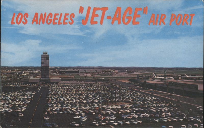 Los Angeles Jet-Age Air Port, Control Tower California