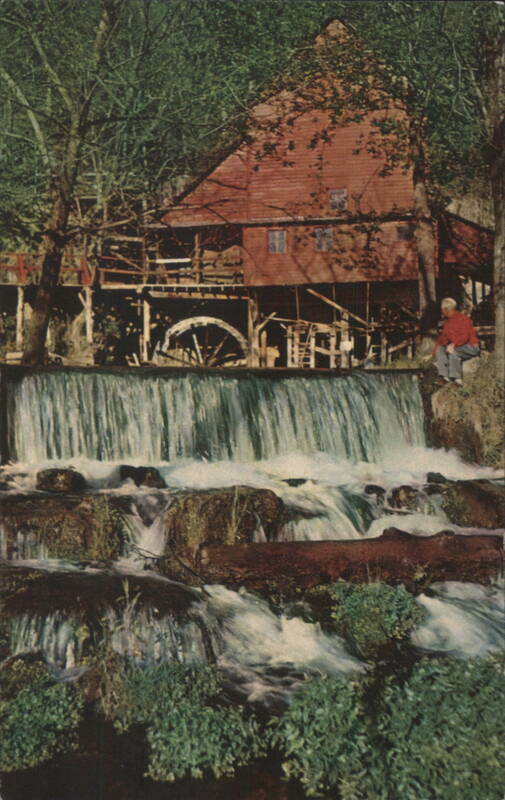 Aid-Hodgson Water Mill, Missouri Ozarks Gerald Massie