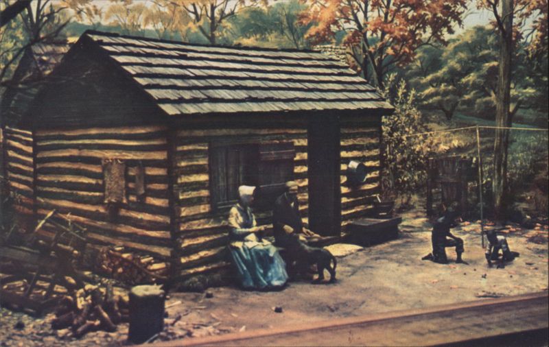 Carver Cabin Diorama, George Washington Carver Farm Diamond Missouri