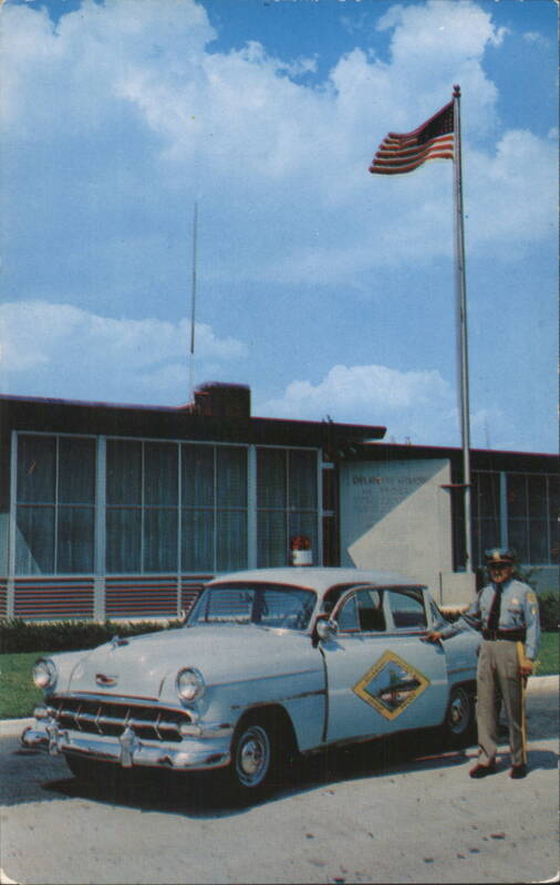 Delaware Memorial Bridge Police Patrol Car Officer