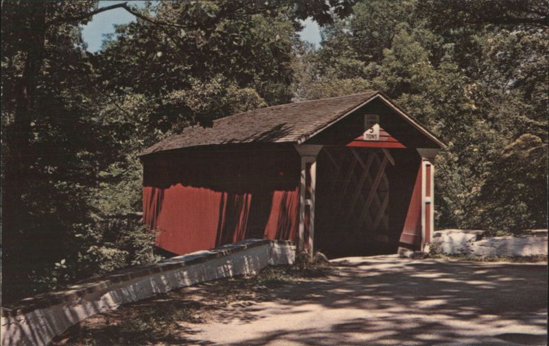 Covered Bridge at Wooddale, Delaware