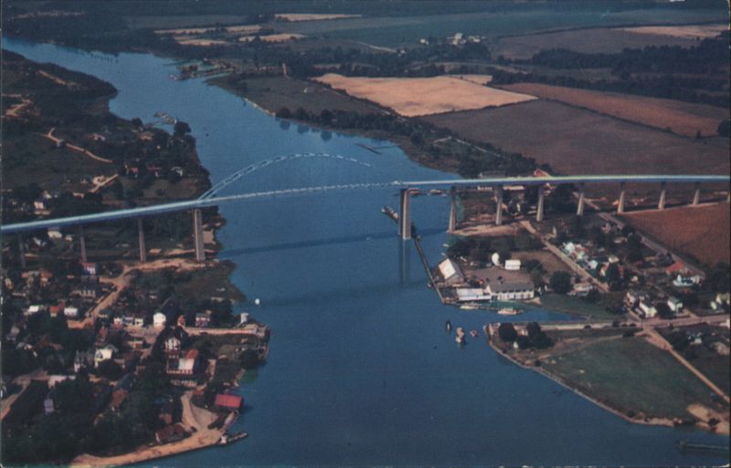 Chesapeake City Bridge, Highway 213, Under Construction Delaware