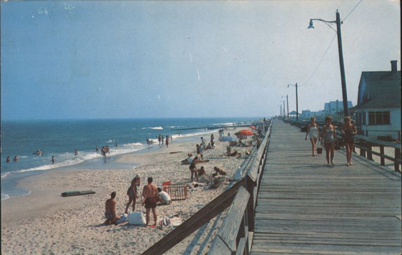 Bethany Beach Boardwalk & Ocean View Delaware