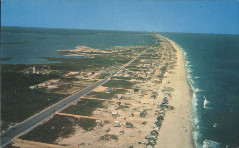Fenwick Island looking north along Delaware coast C. H. Ruth