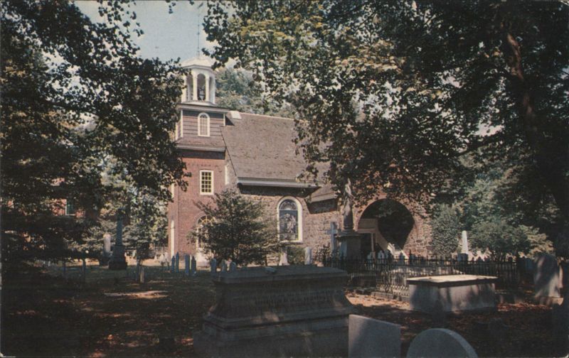 Old Swedes Church, built 1698, Wilmington, DE Delaware
