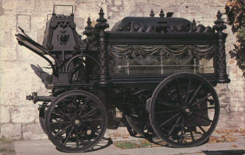 Hearse, Bath Carriage Museum Death