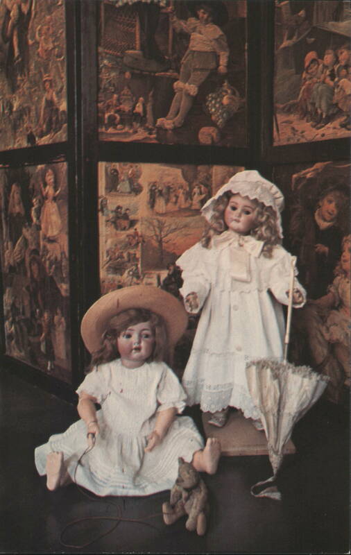 German Bisque Dolls, Burrows Toy Museum, Bath, England