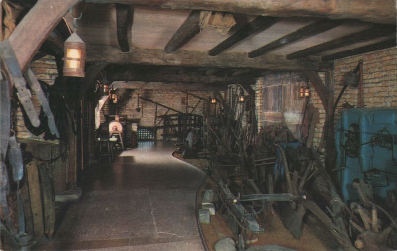 Castle Museum, York - The Barn Interior Exhibit United Kingdom