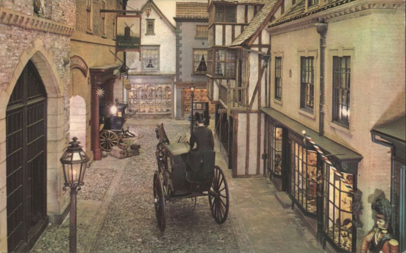 Kirkegate Victorian Street, Castle Museum, York United Kingdom