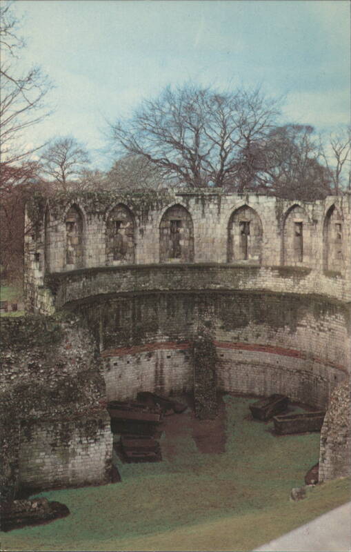 Multangular Tower, Roman Fortress, York United Kingdom