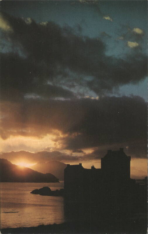 Eilean Donan Castle Sunset, Scotland United Kingdom