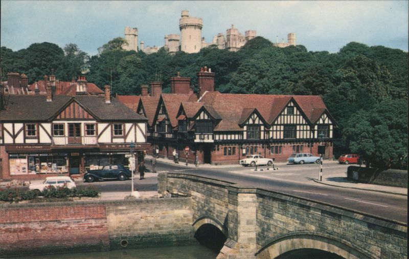 Arundel Castle, Bridge, and Historic Buildings England