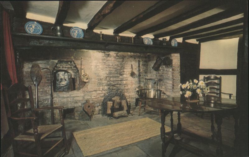 Anne Hathaway's Cottage Kitchen, Stratford-upon-Avon Great Britain