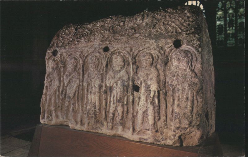 The Hedda Stone (c. 870), Peterborough Cathedral United Kingdom