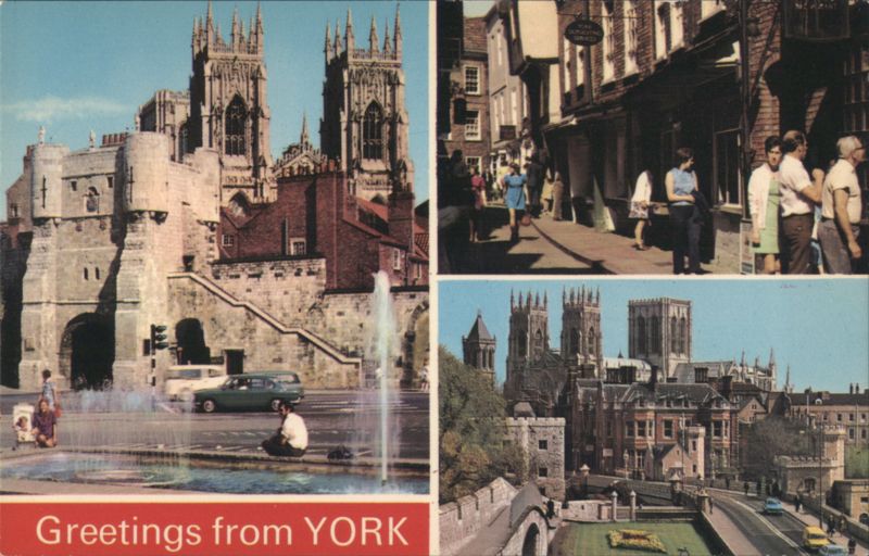 York Minster, Bootham Bar, The Shambles, City Walls United Kingdom