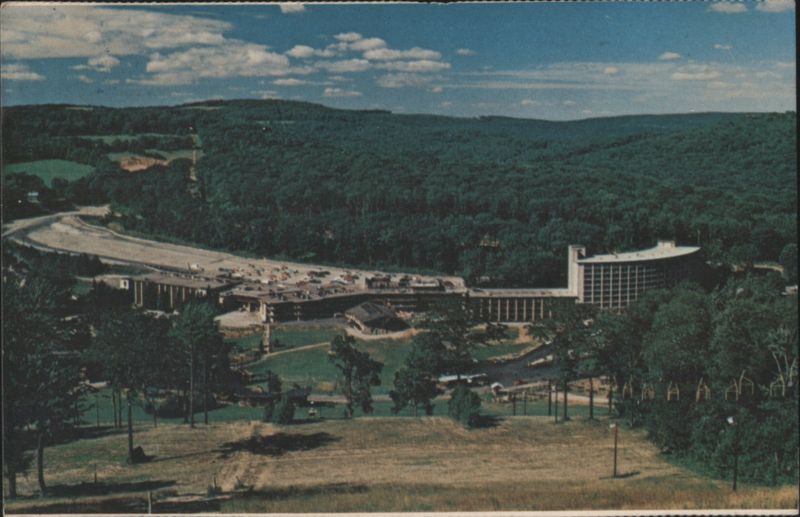 Seven Springs Mountain Resort Main Lodge Complex Champion Pennsylvania