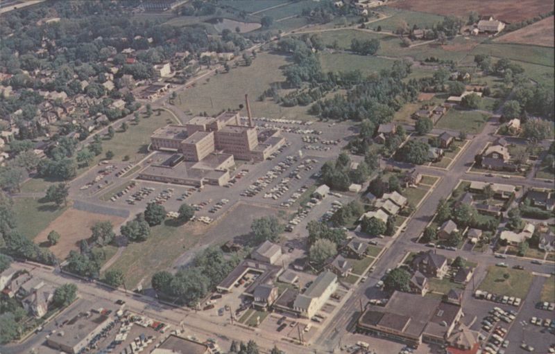 Aerial View Chambersburg Hospital, Lincoln Way East, PA Pennsylvania