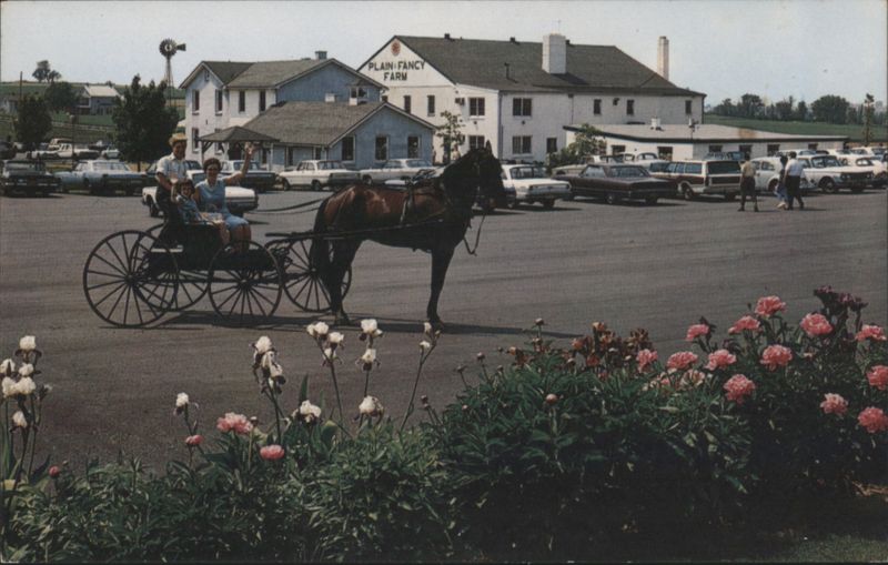 Plain & Fancy Farm, Amish Buggy, Bird-In-Hand, PA Pennsylvania