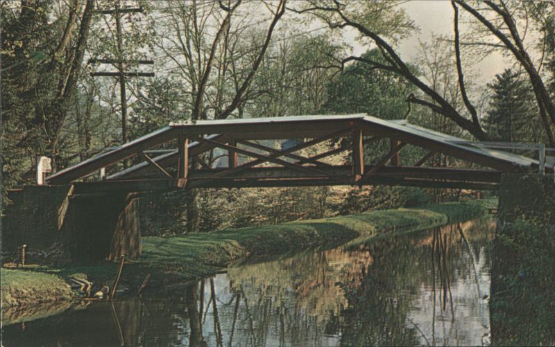 Delaware Canal Bridge, Bucks County, PA Pennsylvania