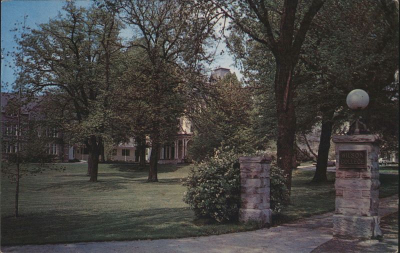 Wilson College Campus Entrance, Chambersburg Pennsylvania