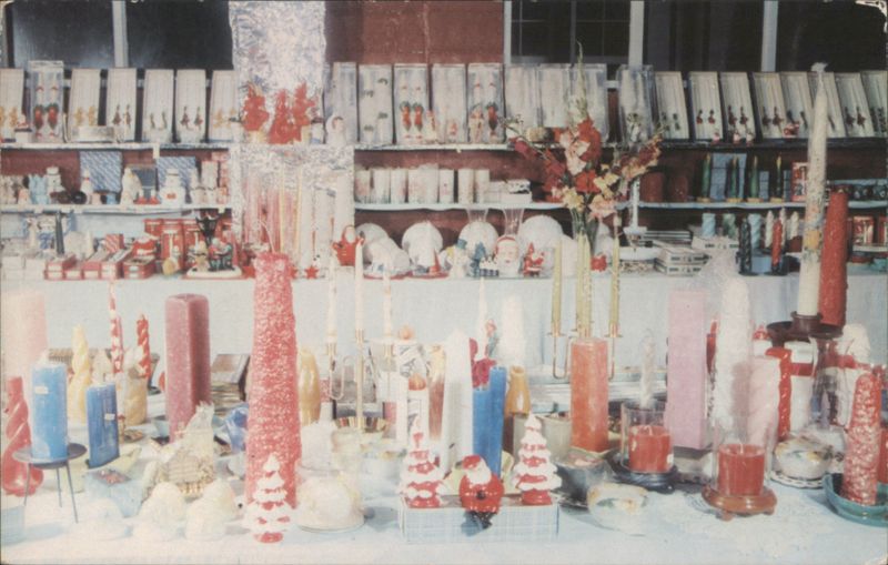 Martinville Lake Cottages & Candle Shop Interior Canadensis Pennsylvania