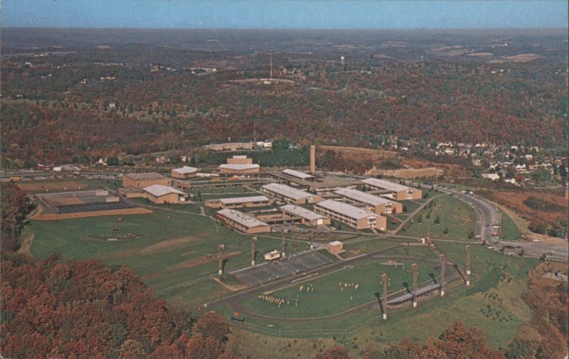 Aerial view of Butler Area Senior High School Pennsylvania