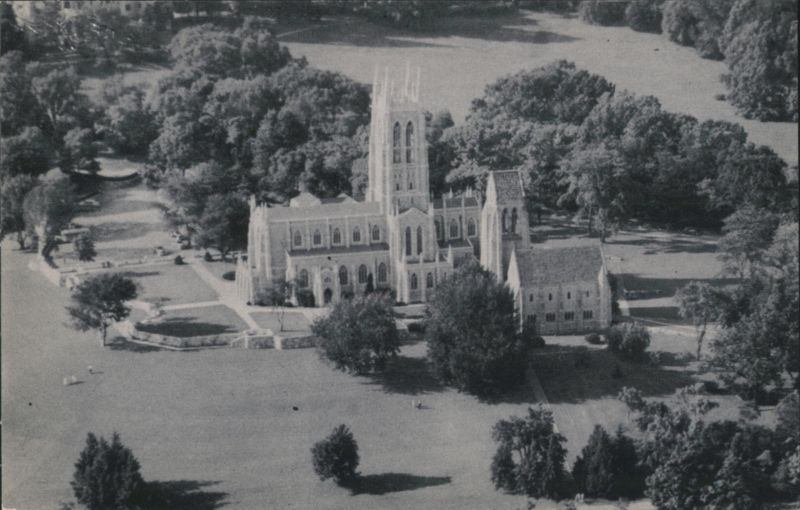 Cathedral Church of Bryn Athyn, PA, Aerial View Pennsylvania