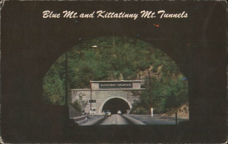 Blue Mt. & Kittatinny Mt. Tunnels, Pennsylvania Turnpike