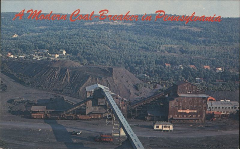 A Modern Coal-Breaker, Anthracite Region, Pennsylvania