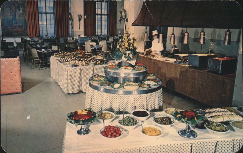 Americus Hotel Smorgasbord, Pennsylvania Dutch Style Allentown