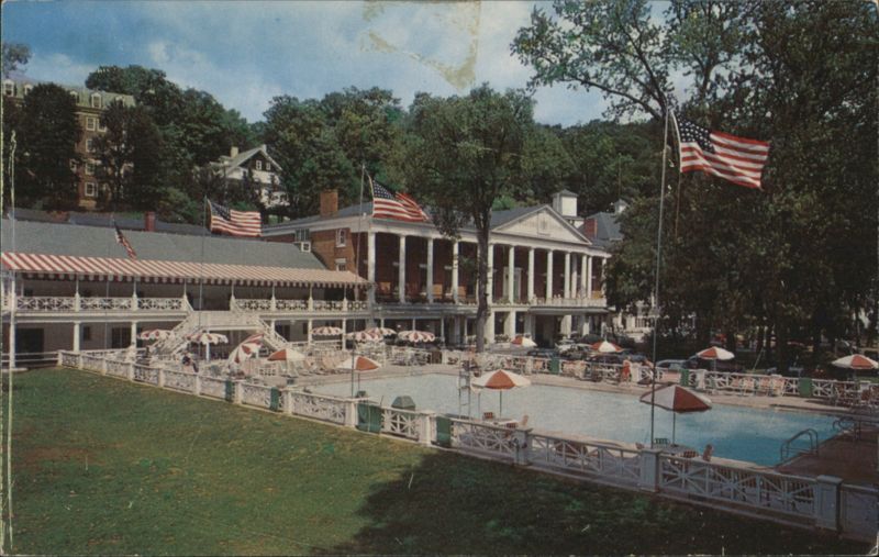 Bedford Springs Hotel, Swimming Pool, Bedford, PA Pennsylvania