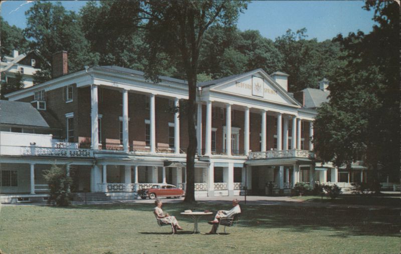 Bedford Springs Hotel - Historic Resort Estate, Bedford PA Pennsylvania