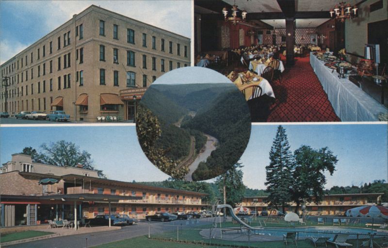 Penn-Wells Motor Inn, Mary Wells Dining Room, Wellsboro, PA Pennsylvania