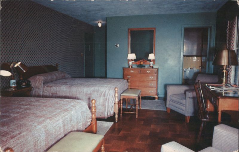 Conestoga Motor Inn Guest Room, Lancaster, PA Pennsylvania