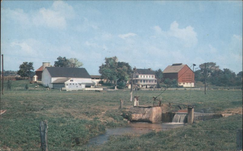 Amish Farm, Hydraulic Ram Power Plant, Ephrata, PA Pennsylvania