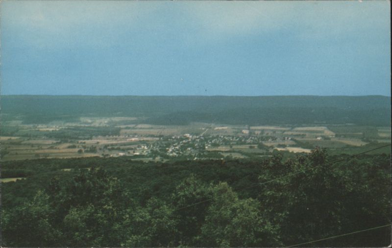 Big Cove Valley from Tuscarora Mountains, McConnellsburg Pennsylvania