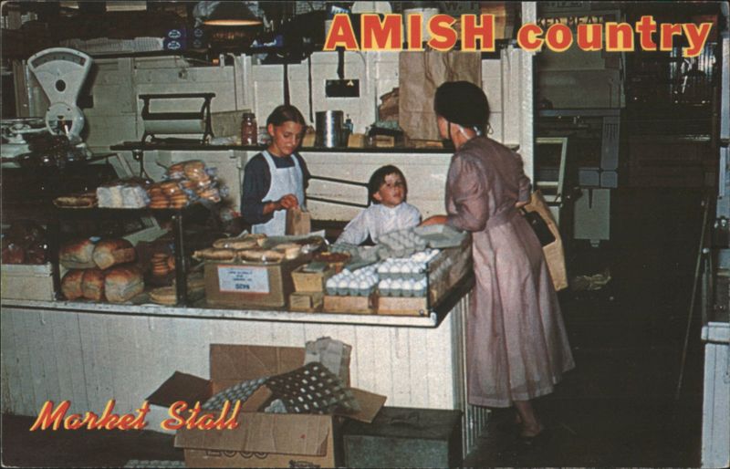 AMISH country Market Stall, Lancaster PA Pennsylvania