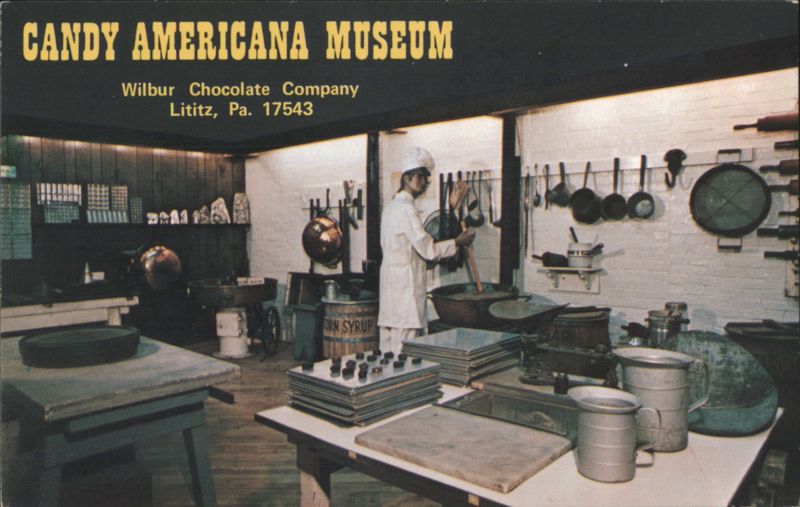 Candy Americana Museum, Wilbur Chocolate Co., Lititz PA Pennsylvania
