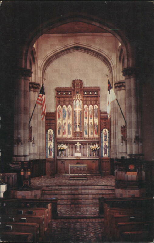 Te Deum Reredos & Chancel, St. Paul's Lutheran Church Spring Grove Pennsylvania