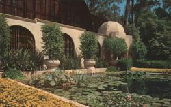 Balboa Park Gardens & Architecture, San Diego Postcard