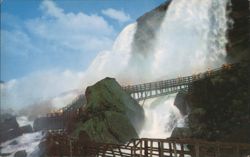 Cave of the Winds Walk, American Falls Postcard