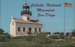 Cabrillo National Monument Old Point Loma Lighthouse Postcard
