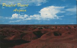 Painted Desert - Mountains of Sand Postcard