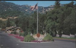 Italian Swiss Colony Wine Tasting Room Asti CA Postcard