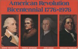American Revolution Bicentennial 1776-1976 Chrome Postcard Postcard