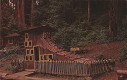 Confusion Hill Shoe House, Children's Delight Postcard