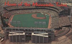 Metropolitan Stadium, Home of the Minnesota Twins Postcard