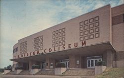 T. H. Barton Coliseum, Little Rock, AR Postcard